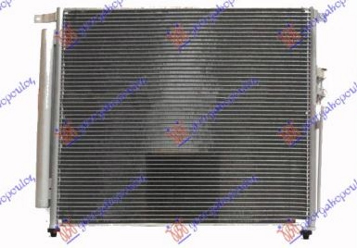CONDENSER PETROL/DIESEL (638x535x12) (NRF/KOYO)