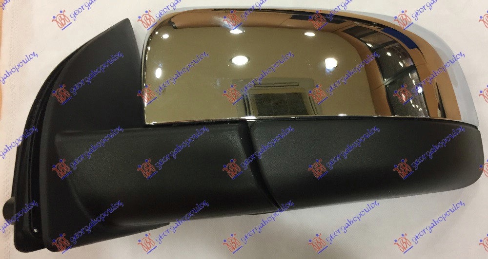DOOR MIRROR ELECTRICAL CHROME (CONVEX GLASS)