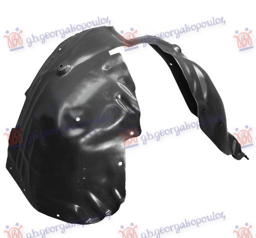 FRONT INNER PLASTIC FENDER (W/SOUND INSULATION) (DIESEL)