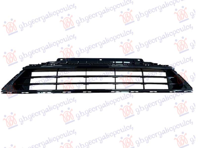 FRONT BUMPER GRILLE PAINTED BLACK (ST-LINE)