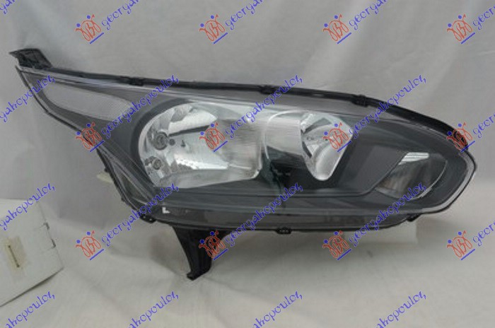 HEAD LAMP ELECTRICAL BLACK (CLEAR LAMP & CLEAR REFLECTOR) (VALEO)