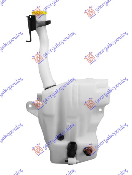 WIPER WASHER TANK WITH MOTOR & NECK & SENSOR & HEAD LAMP WASH HOLE