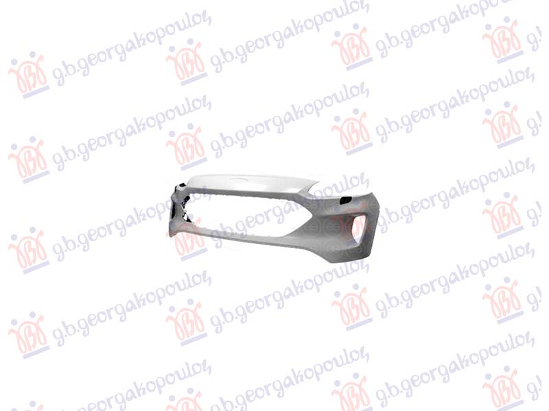 FRONT BUMPER PRIMED (W/WASHER HOLES) (A QUALITY)