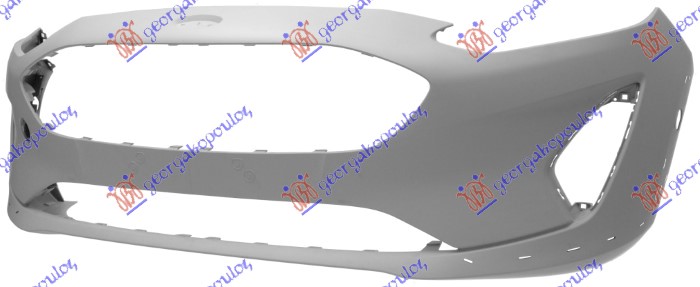 FRONT BUMPER PRIMED ACTIVE -2021 (WITH 4 CUTTING MARKS FOR PDC) (A QUALITY)