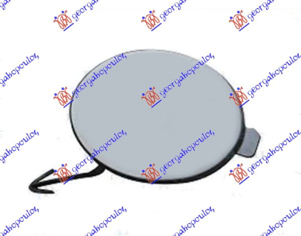 TOW HOOK COVER FRONT PRIMED -2021