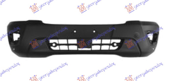 FRONT BUMPER PRIMED (W/2 PDC)