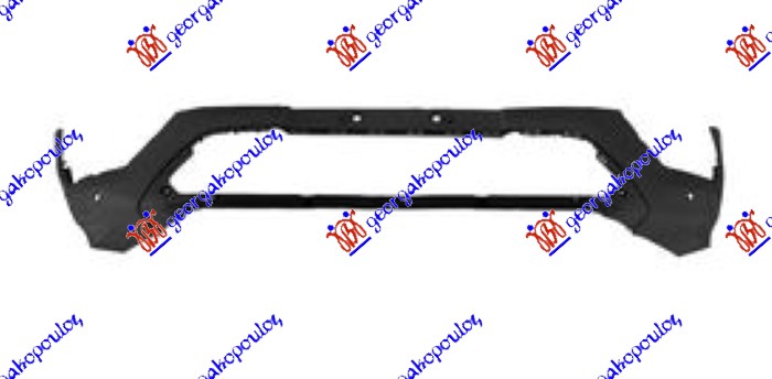 FRONT BUMPER LOWER BLACK (W/2 PDC)