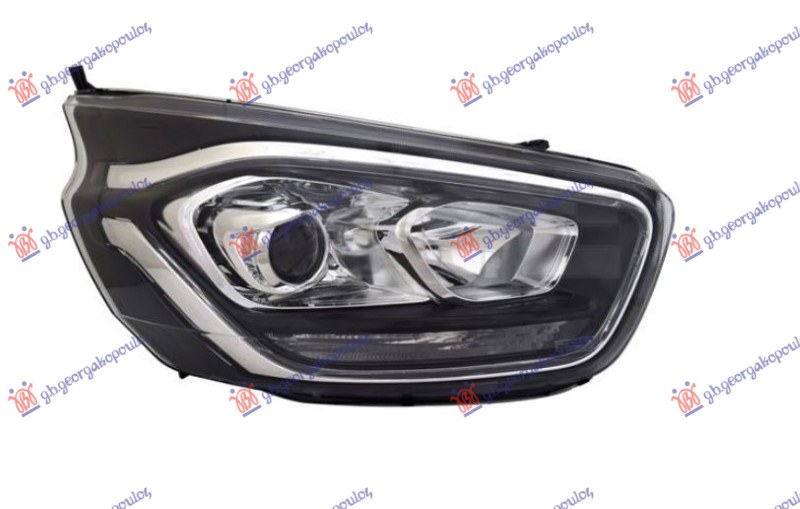 HEAD LAMP ELECTRICAL (H7/H1) W/LED DRL (DEPO)