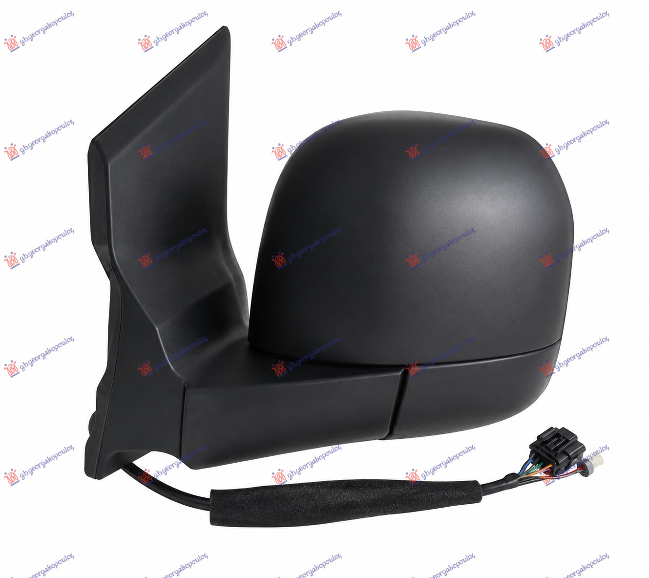 DOOR MIRROR ELECTRICAL HEATED (W/SIDE LAMP) (6+1Pin) (CONVEX GLASS) (A QUALITY)