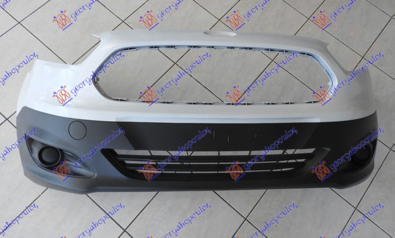 FRONT BUMPER HALF PRIMED (W/O FOG LAMP HOLES) -2018