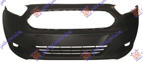 FRONT BUMPER HALF PRIMED (W/FOG LAMP HOLES) -2018