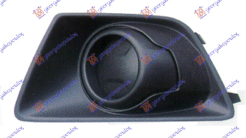 FRONT BUMPER GRILLE (W/O FOG LAMP HOLE)
