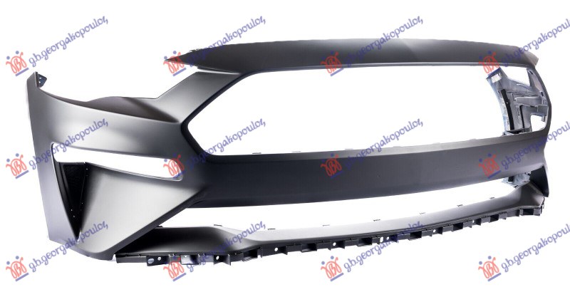 FRONT BUMPER PRIMED (W/O TOW HOOK COVER)