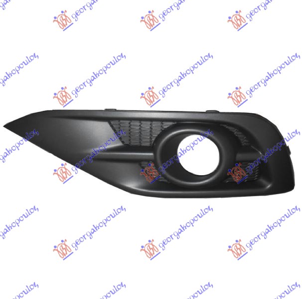 FRONT BUMPER GRILLE (W/ FOG LAMP HOLE)