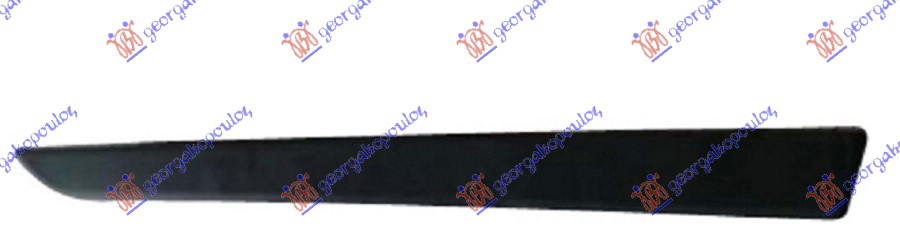 REAR BUMPER SIDE MOULDING BLACK