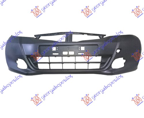 FRONT BUMPER PRIMED (W/FOG LAMP HOLES)