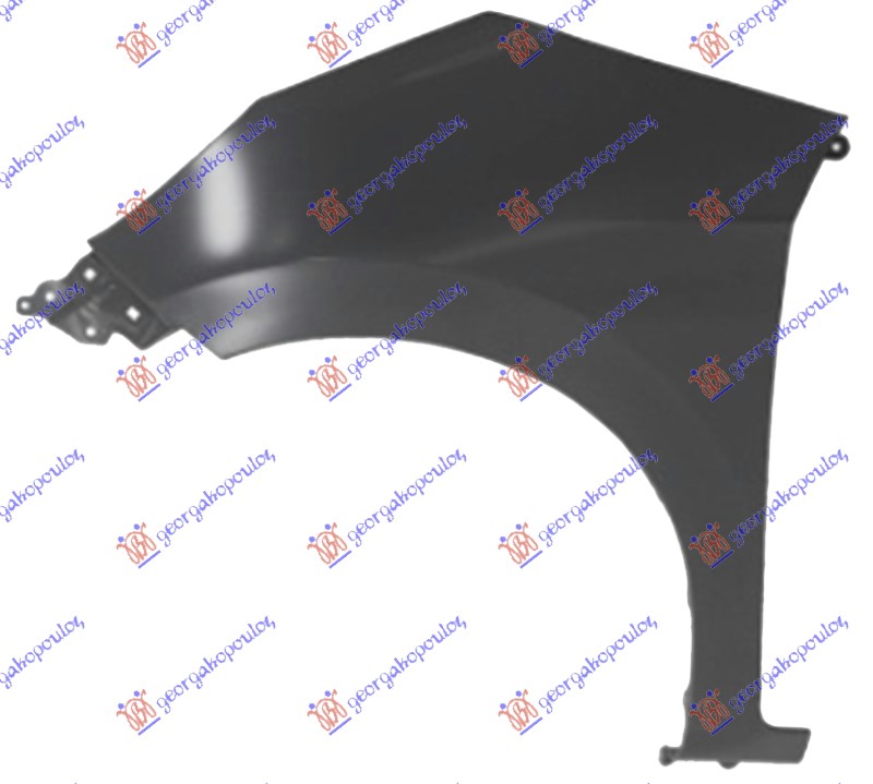 FRONT FENDER (WITHOUT FLARE HOLES)