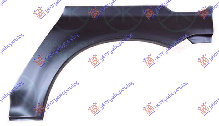 REAR WHEEL ARCH 3D