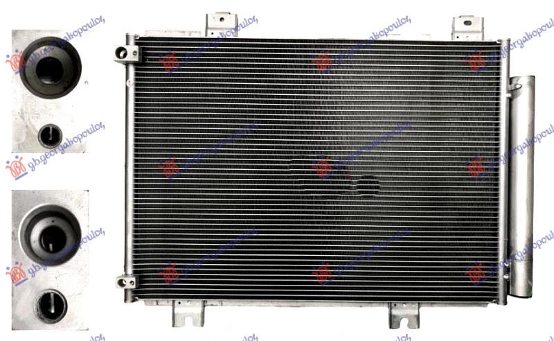 CONDENSER 1.5 PETROL/HYBRID (564x397x12) (KOYO)