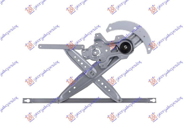 FRONT WINDOW REGULATOR ELECTRICAL 2D (W/O MOTOR)