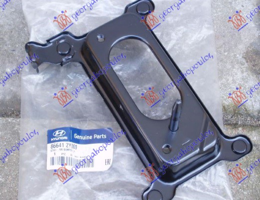 REAR BUMPER REINFORCEMENT BRACKET STEEL (ORIGINAL)