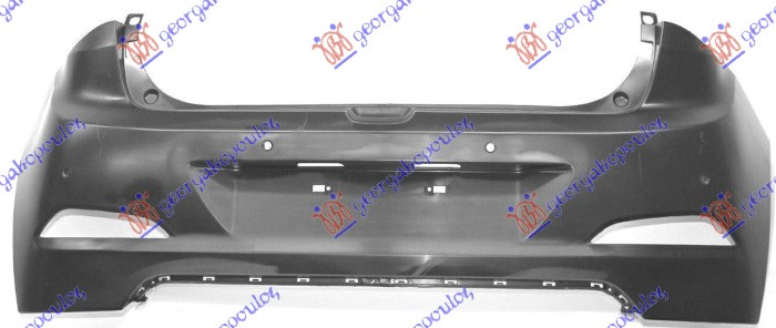 REAR BUMPER (W/4 PDC) (ORIGINAL)