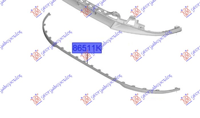 FRONT BUMPER SPOILER (ORIGINAL)