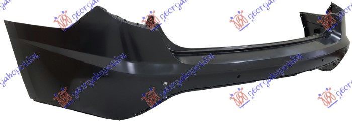 REAR BUMPER UPPER (W/4 PDC) (A QUALITY)