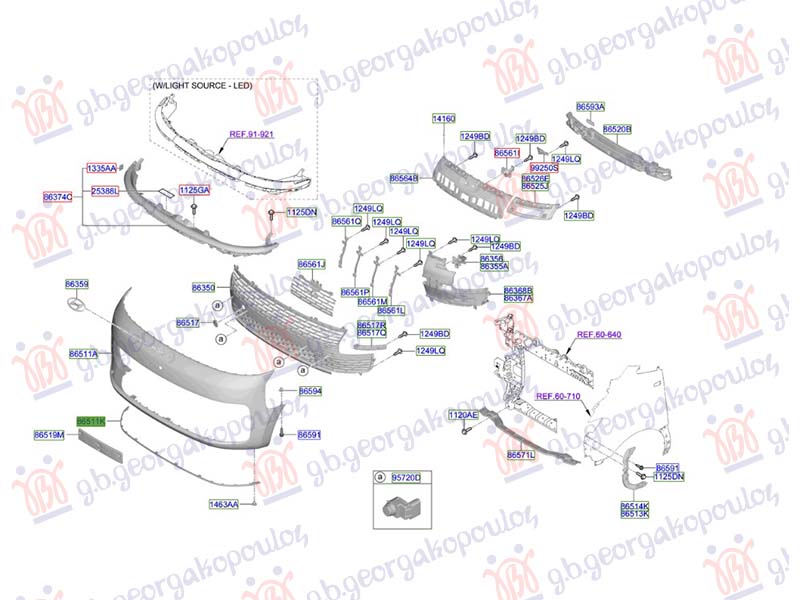 FRONT BUMPER SPOLILER (ORIGINAL)