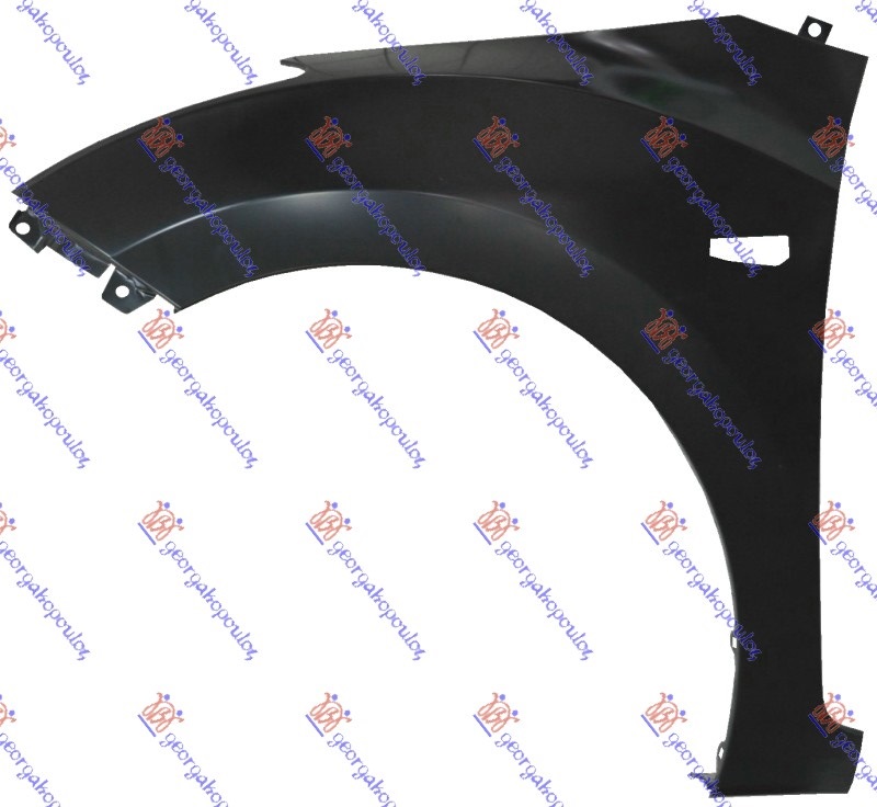 FRONT FENDER (WITH SIDE LAMP HOLE)