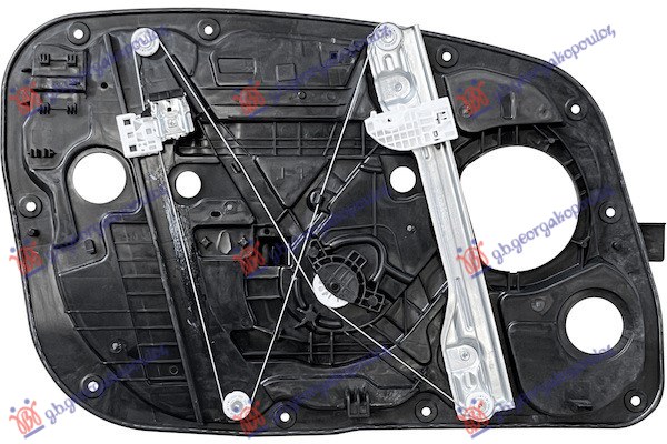 FRONT WINDOW REGULATOR ELECTRICAL (W/O MOTOR) (W/PANEL)