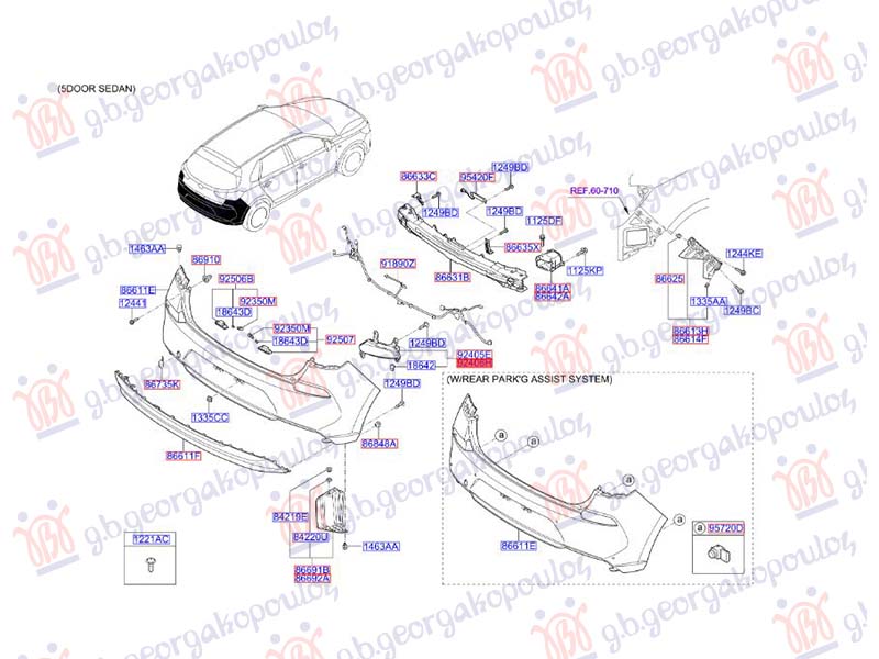 REAR FOG LAMP (ORIGINAL)