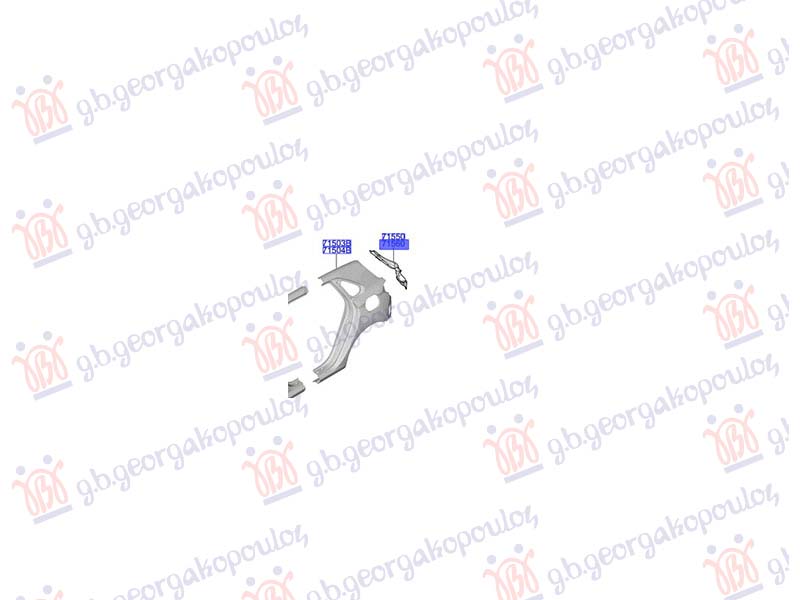 TAIL LAMP BRACKET (ORIGINAL)