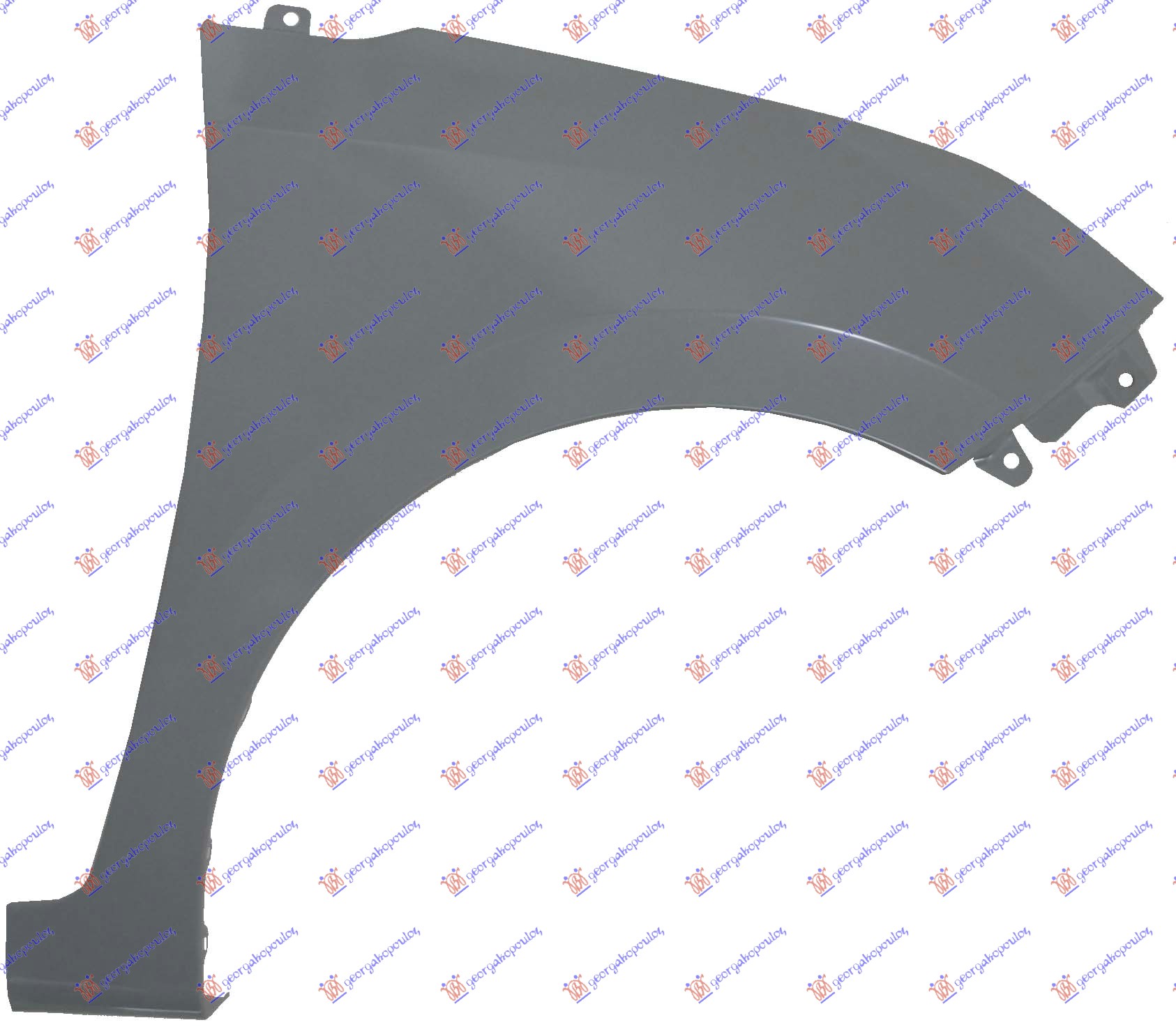 FRONT FENDER (WITHOUT SIDE LAMP HOLE)