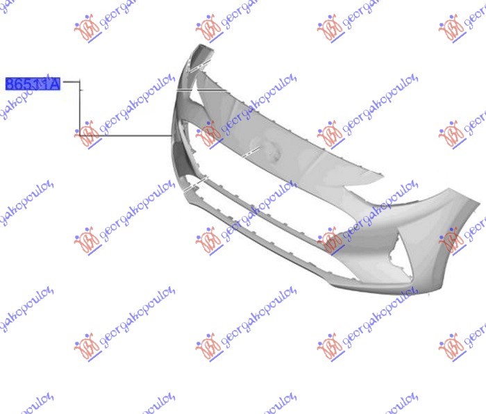 FRONT BUMPER (ORIGINAL)