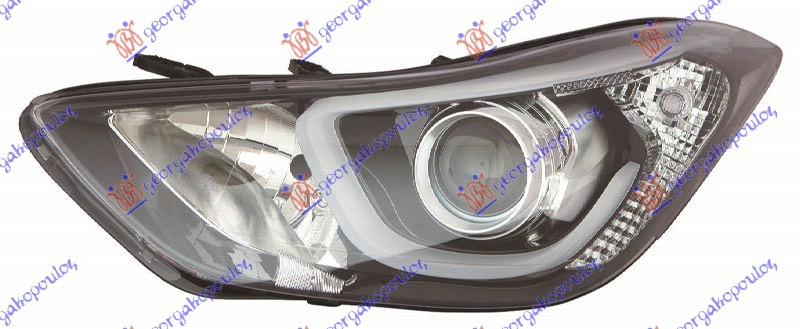 HEAD LAMP XENON W/LED DRL (DEPO)