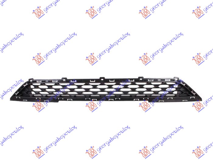 FRONT BUMPER GRILLE GRAY