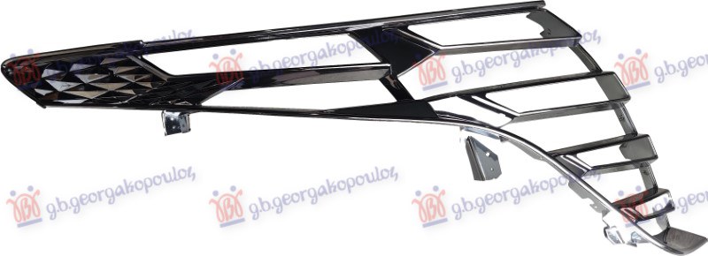 DAYTIME RUNNING LIGHT MOULDING CHROME