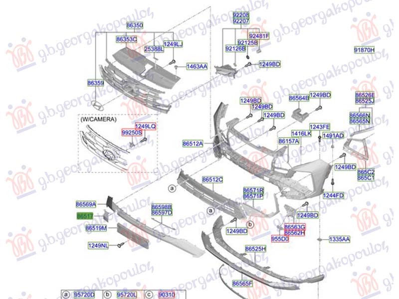 TOW HOOK COVER FRONT (ORIGINAL)