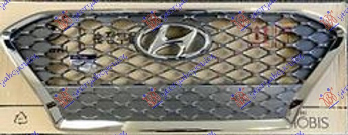 GRILLE W/CHROME FRAME (ORIGINAL)