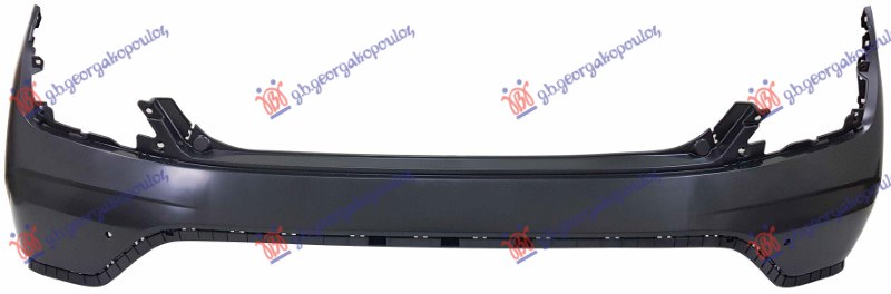 REAR BUMPER UPPER PRIMED (WITH 2 PDC) (ELECTRIC)