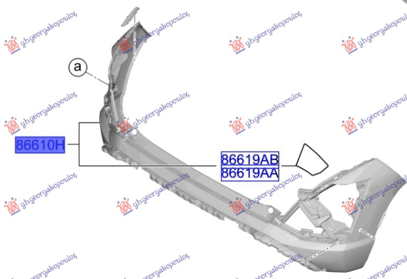 REAR BUMPER (ORIGINAL)