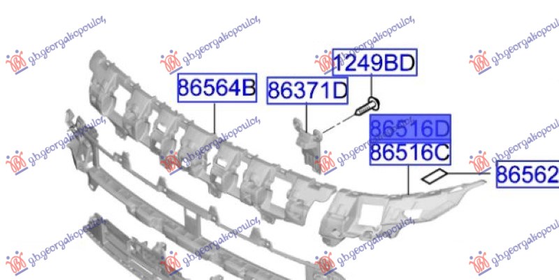 FRONT BUMPER STIFFENER