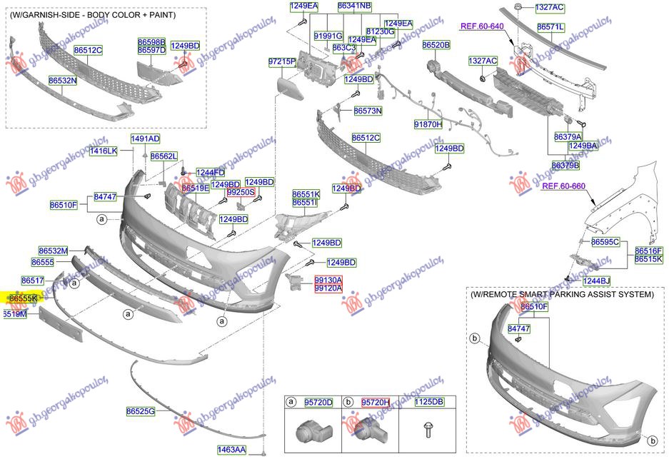 FRONT BUMPER COVER LOWER (ORIGINAL)