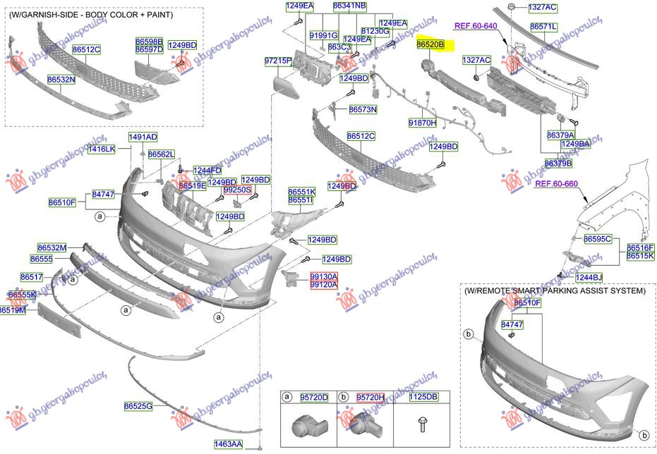 FRONT BUMBER ABSORBER (ORIGINAL)