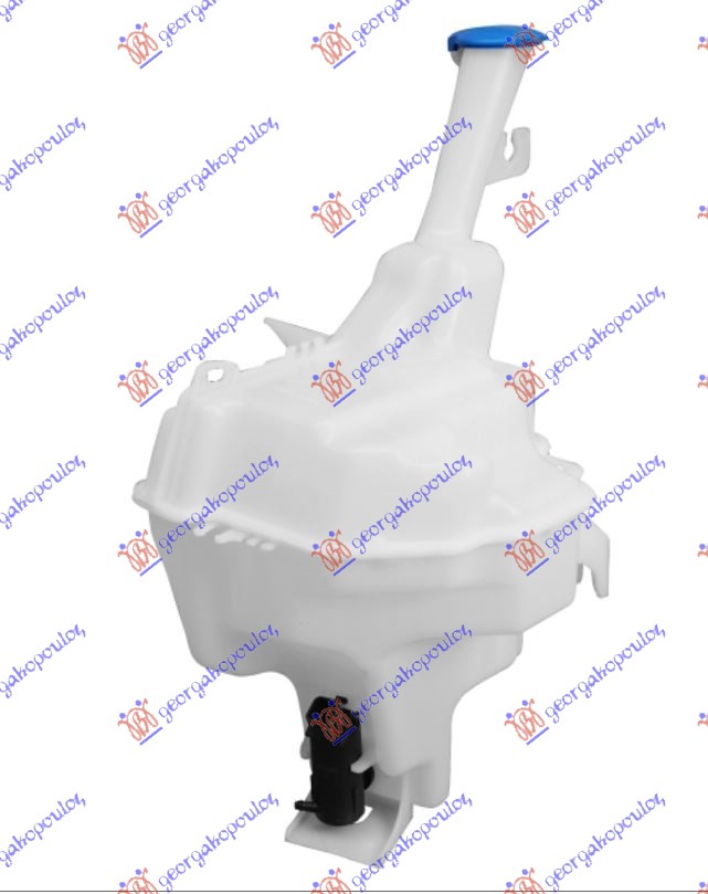 WIPER WASHER TANK WITH MOTOR