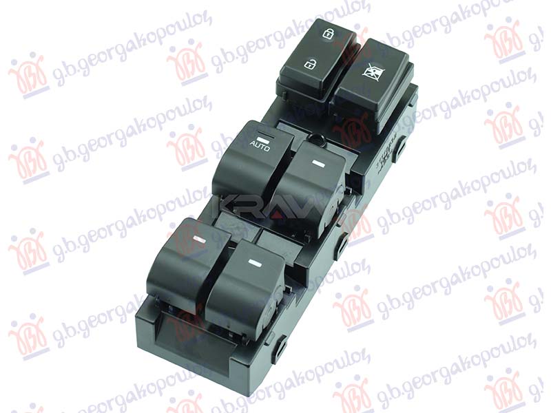 DOOR SWITCH FRONT (Quatern) (Auto left) (W/WINDOW LOCK & DOOR LOCK) (18pin)