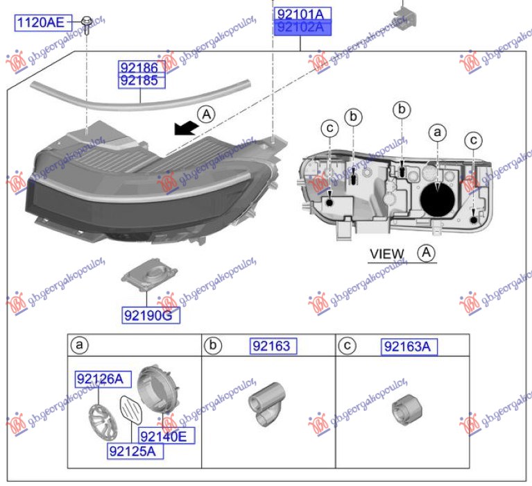HEAD LAMP FULL LED AFS (ORIGINAL)