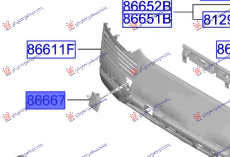 TOW HOOK COVER REAR -2024 (ORIGINAL)