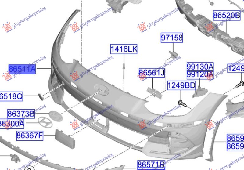 FRONT BUMPER (ORIGINAL)